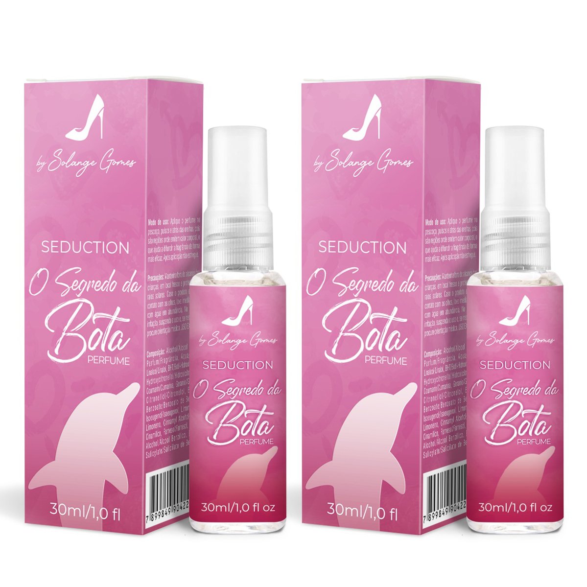 Kit Perfume Feromônio Seduction Segredo da Bota Descubra o poder oculto com Seduction O Segredo da Bota